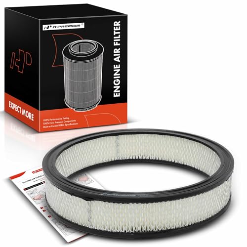A-Premium Engine Air Filter Compatible with Ford F-100, F-150, F-250, F-500, Mustang, E-350 Econoline Club Wagon, Bronco, GT40, Custom & Lincoln Continental, Mark III & Mercury Capri, Marquis, Comet -  PremiumpartsWhosale, APEAF1401