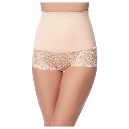 Merry Style Braga Faja Reductora Moldeadora Invisible Mujer MS10-134 (Beige, M)