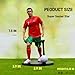 VELINPAVO Super Soccer Player Cristiano Ronaldo Figure, Football Classic No. 7 Action Figure, Great for Birthday Anniversary, Office&Desk,7.5” H x 3.9” L x 3.9” W