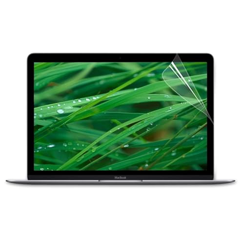 eWINNER 2 PACK Laptop Screen Protector Compatible with MacBook 12 inch with Retina Display Model A1534 Ultra-Clear High Definition (HD) Clear Screen Protector LCD Screen Protector Film