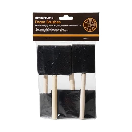 Versatile Foam Brushes for Paint and Stain