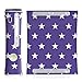 DeinDesign Skin kompatibel mit Microsoft Xbox 360 Aufkleber Folie Sticker Sternchen Rockabilly Lila