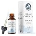Foxbrim Organic Castor Oil - 100% Pure - Hexane Free - Grow Eye Lashes and Eye Brows - For Hair Skin and Nails - With Applicator Wand and Brush Kit - 2oz