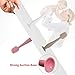 Diaper Cream Spatula Butt Spatula Baby Diaper Spatula, Soft Silicone Butt Paste Spatula Diaper Rash Cream Applicator Diaper Cream Brush with Suction Cup Base