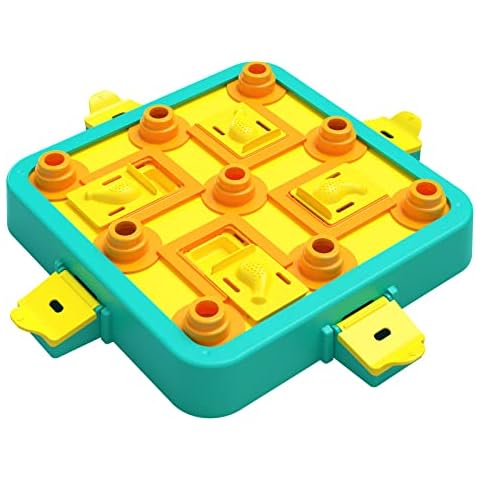 LACCEN Dog Puzzle Toys, Level 3 in 1 Interactive Games Puppy Treat Dispenser Slow Feeder IQ Training Brain Stimulating Toy for Large Meduim Small Dogs Cover