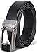 Produktbild HANCHAO Herren Gürtel, Komfort Click Gürtel für Herren Automatik Ratsche Gürtel 35mm Breit Ledergürtel Schwarz 02-115CM
