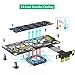 3 in 1 Combo M.2(NGFF) NVME M-Key SSD to PCI- E 1X Extension Cable with Cooling Fan and Automatic Discoloration LED