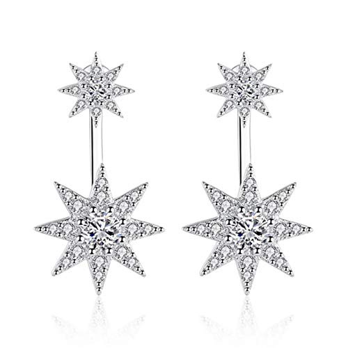 Boucles d'oreilles parasols octogonaux pour femmes au style manoir chic