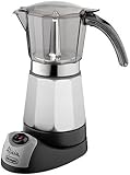 De'Longhi Emk9Alicia Cafetière électrique en inox 550 watts 9 tasses 9 tazas