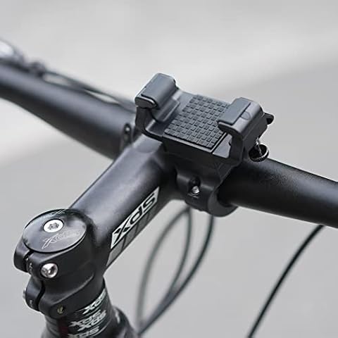 UPPEL NEWEST Bike Phone Holder 360° Rotatable Phone Mount for Bicycle Universal Cell Phone Bicycle Stand for iPhone 12 Pro Max,Galaxy S9, S1,Note 20 and More 3.5-7 IN Cellphone - 2.1-3.5 IN Width Cover