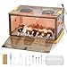 TURBRO 157 L Pet Incubator for Puppies and Kittens, Temperature and Humidity Control with Thermostat, Ventilation System, 3 Fan Speeds, All Accessories Included