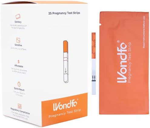 Wondfo Pregnancy Test Strips, 25-count medical