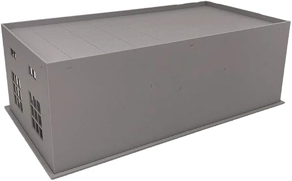 Outland Models Miniatures 3-Stall Large Garage for Trucks/Cars 1:64