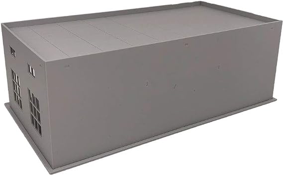 Outland Models Miniatures 3-Stall Large Garage for Trucks/Cars 1:64