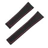 COMPATIBLE AVEC PLUSIEURS TAILLES DE MONTRES:Disponible en largeurs standard de 12mm-28mm et plus, il s'adapte à une large gamme de modèles de montres. Le bracelet est doté d'une boucle robuste en acier inoxydable, offrant une fermeture ajustable et sécurisée pour la plupart des tailles de poignet.