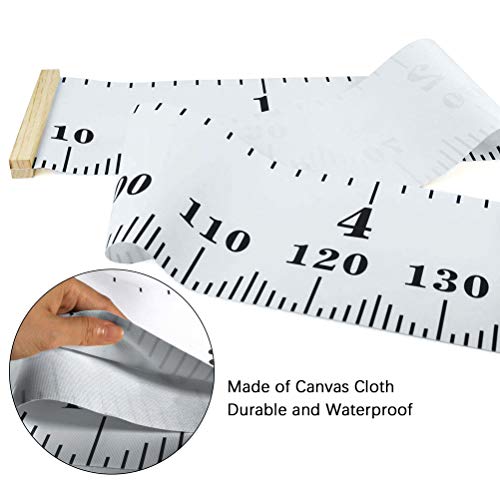 Foccts Baby Growth Chart, Height Chart Hanging Ruler Wall Decor For Kids, Toddler Growth Chart For Wall, Wall Hanging Growth Chart Baby Height Measurement- 79" X 7.9" #TOP1
