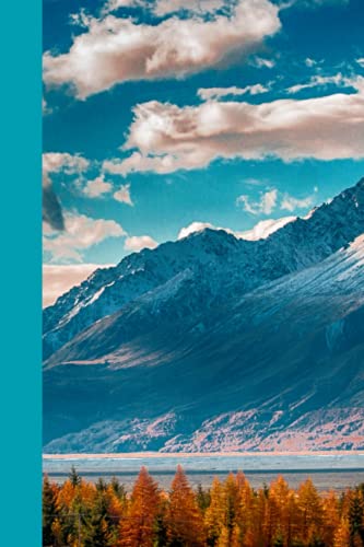 Notebook: Mountain Landscape Composition Notebook Journal - 120 pages - 6 x 9