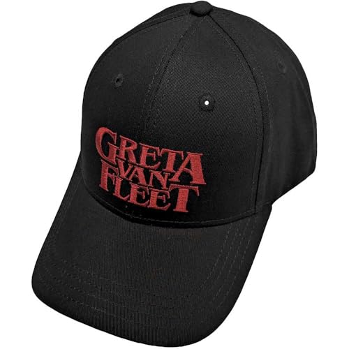 Image of Greta Van Fleet Band Logo Baseball Cap One Size Black