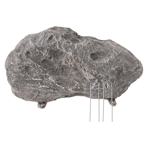Fake Rock for Outdoor Garden Landscape Décor - Durable Faux Rock - 11.5 x 7.5 x 5.5 Inches by GSM Brands - Used condition - US$28.49