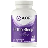 AOR, Ortho Sleep, Improves Overall Sleep & Helps with Jet lag, Natural Supplement with GABA, Melatonin, L-Theanine, Vegan, 30 Servings (60 Capsules)
