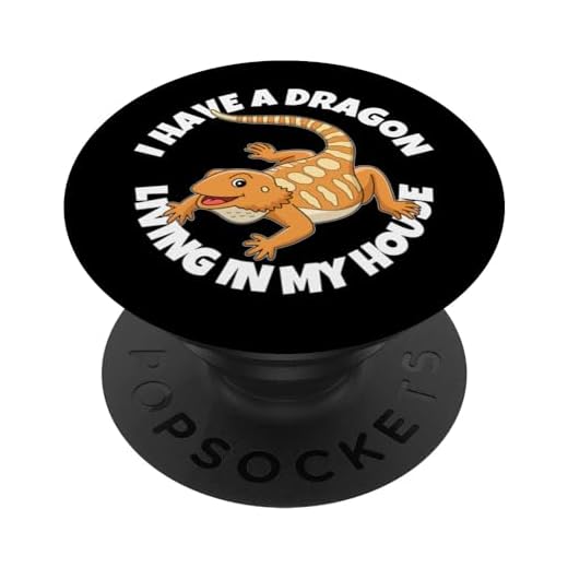 I Have A Dragon Living In My House Funny Bearded Dragon PopSockets PopGrip Intercambiable