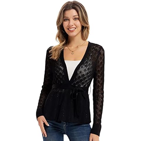 GRACE KARIN Women's Lace Kimono Cardigan Cover