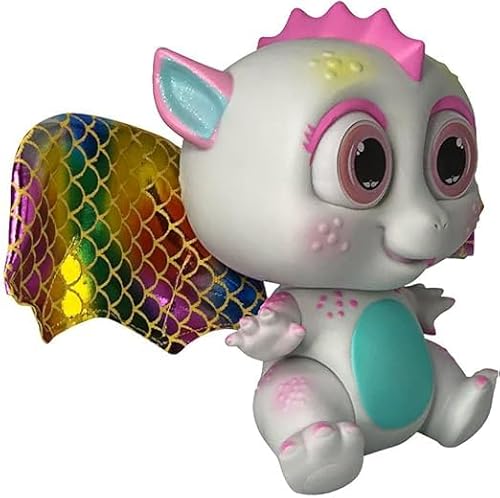 Bebê Dragão Flying Baby Com Asas CONTOS DE FADA - BRANCO