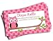 Pink Owl Printed Diaper Raffle Tickets Baby Shower Games (50-Cards)