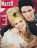  PARIS MATCH [No 563] du 23/01/1960 - BRIGITTE BARDOT MAMAN B.B. maman Affaire Jaccoud B.B. maman Frejus : S.O.S. peinture Mariage de Pamela Mountbatten De Gaulle - Pinay : divorce Gamble hEritiÂre Remington Marilyn ; je choisis Montand SubstituEs de Roubaix
