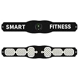 TOPPERFUN 1 juego Cinturón de Entrenamiento Abdominal USB Cargable para Ejercicio Fitness Equipamiento Inteligente para Abdomen y Core para Hombres y Mujeres Material para Rutinas Diarias y