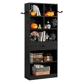 IRONCK Bookcase and Bookshelves,...