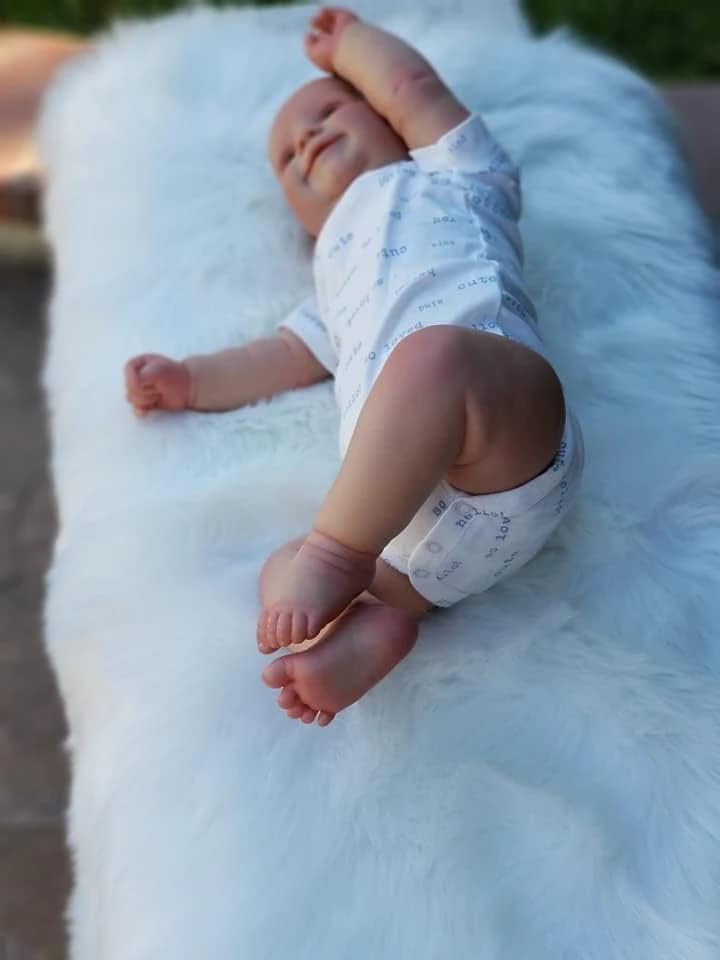 Miniatura 5 de Look Real Reborn - Muñeca de vinilo de silicona para recién nacido, de 24 pulgadas, muñeca realista recién nacida, regalos de Navidad