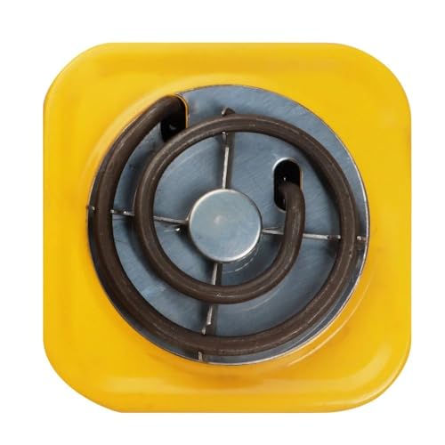 Image of Electric Coil Stove 500W Mini Chulha Hot Plate | Coal Burner, Portable Cooking Heater, Small Stove, Charcoal Burner, Travel for Home & Hostel
