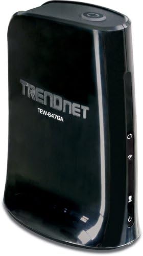 TRENDnet Wireless N Gaming Adapter TEW-647GA (Black)