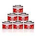 6 Pack Chafing Fuel 6 Hour Burn – Odorless, Smokeless & Spill-Proof Wick, 7oz Food Warmer Fuel for Chafing Dish Buffet Set & Catering Use, LeoLight