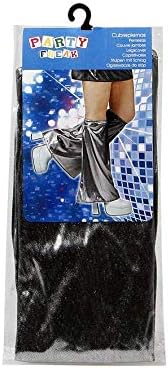 Atosa 14481 Costumes Leg Warmers Unisex Single Size Silver-Carnival - Image 3