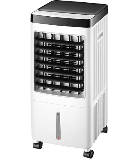 Hoseless Portable Air Conditioner 10L Ventless Chiller 3-in-1 Room Cooler for Home Office Adjustable 3 Speed Levels Energy Efficient Compact and Lightweight Design