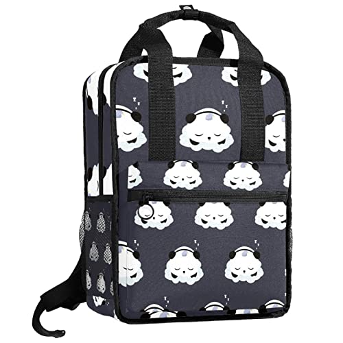 Sac à dos panda mignon pour garçons et filles avec bretelles réglables