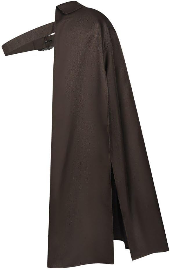 Cape médiévale asymétrique avec design pratique pour Halloween - 3