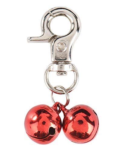 Lot de 2 pendentifs grelots pour collier de chien ou chat