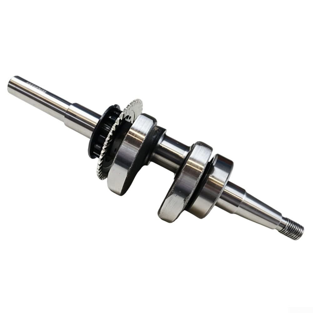 GX100 Eje de salida del motor 15.8cm Cigüeñal de llave directa para piezas de cortacésped Reemplazo de metal de alto rendimiento para motor GX100