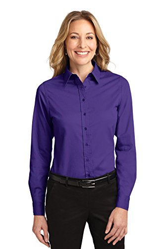 Image of Port Authority Ladies Long Sleeve Easy Care Shirt