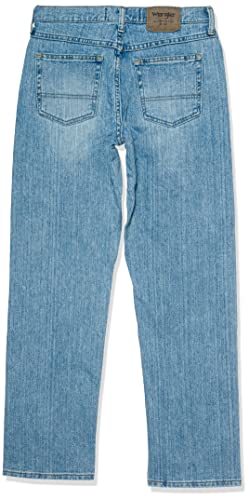 Image of Wrangler Men's Loose Fit Cotton Jeans (Grey, Vintage Stonewash)