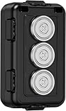 Magnetic Key Box,Magnet Key Holder Under car,Hide a Key Magnetic Holder,IPX7 Waterproof Key Hider Outdoor (Regular)