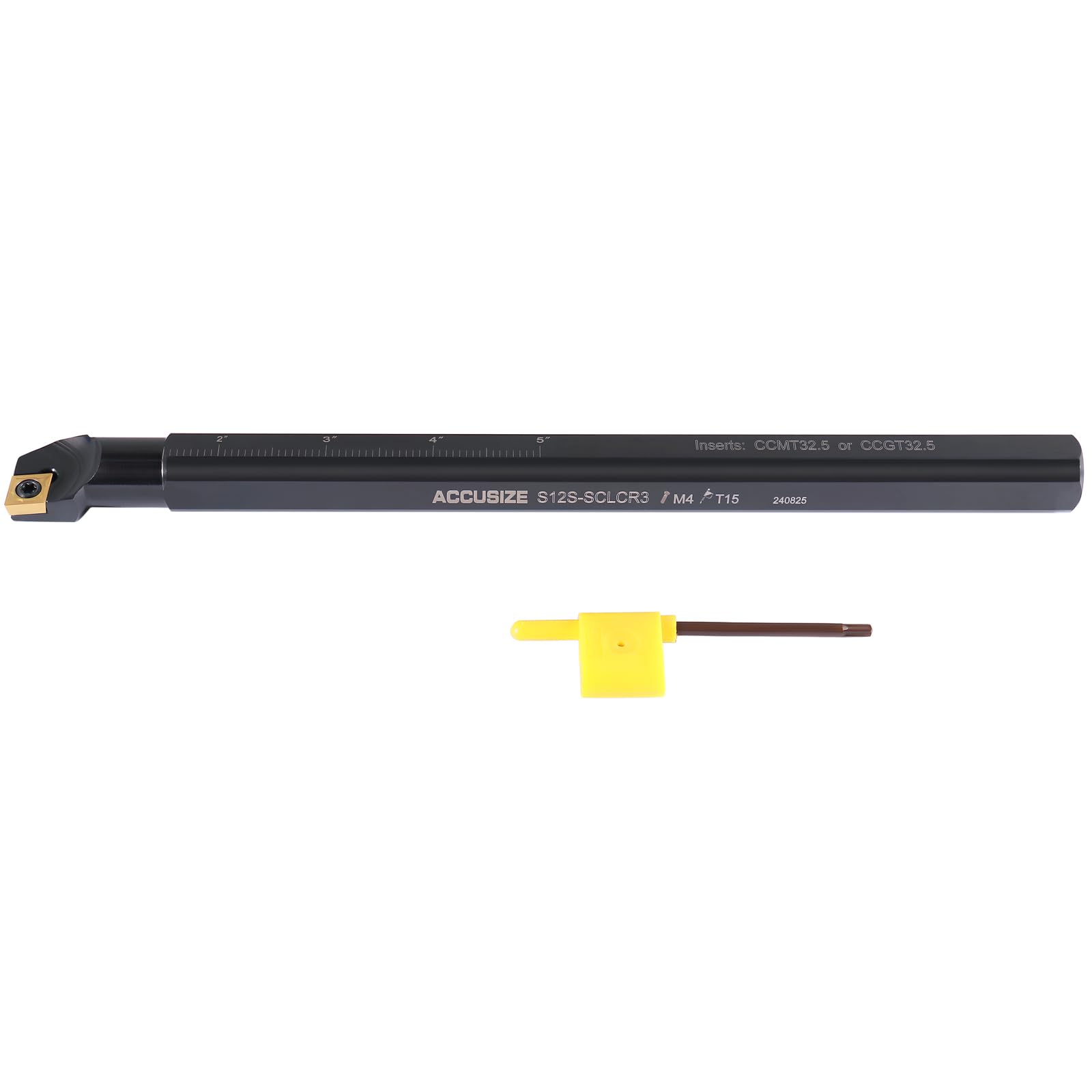 Indexable Boring Bar - 1/2" SCLCR Insert -9