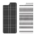 OtterBox SYMMETRY SERIES GRAPHIC INSERT 2PK for iPhone 6/6s (4.7" Version) - Retail Packaging - GREY PLAID / GREY STIPE INSERTS