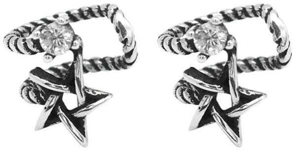 Boucles d'oreilles argent sterling étoiles pour vos soirées