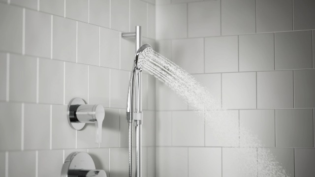 Regadera manual KOHLER Bellera de 3 funciones, caudal 1.75 GPM, cromo pulido, cobertura amplia, drenche intenso y chorro dirigido, ergonómica, fácil de limpiar, ahorro de agua, compatible con LEED miniatura 7