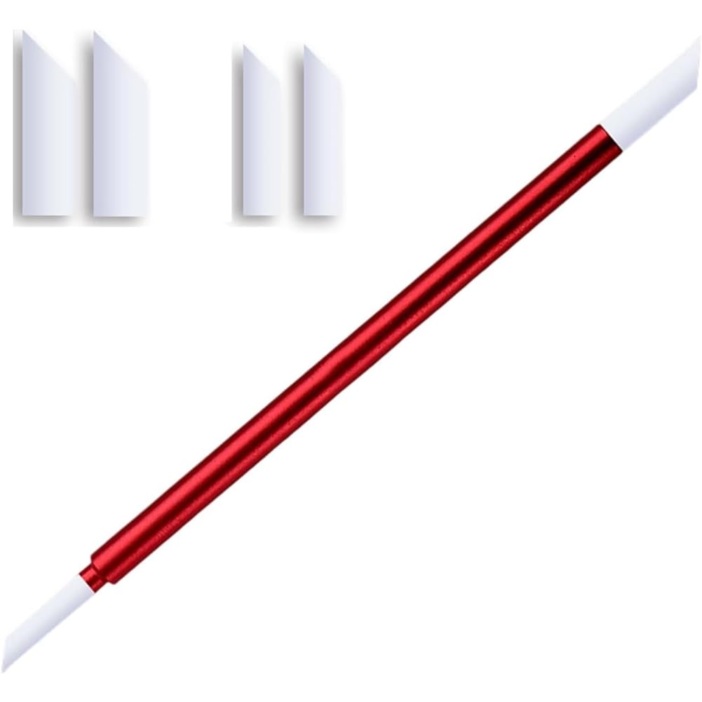 Xnuiasqe Light Metal Cleaning Stick Replacement Tips For Model Kit Eraser Tool Panel Line Wiping- Includes 3Mm& 5Mm A