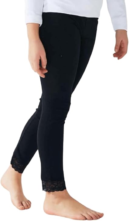 Leggings Bambina JADEA Cotone Elasticizzato - Taglie 3-14 Anni, Comodi E Morbidi - Foto 5